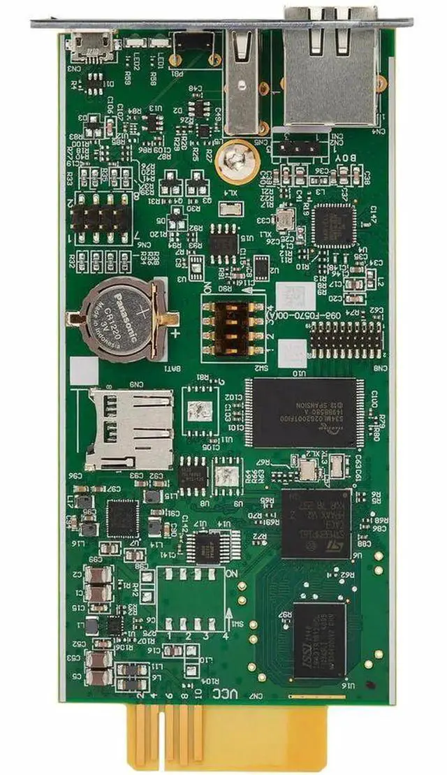 Alt view image 3 of 6 - Eaton Network Card-M3 - Remote management adapter - Gigabit Ethernet x 1