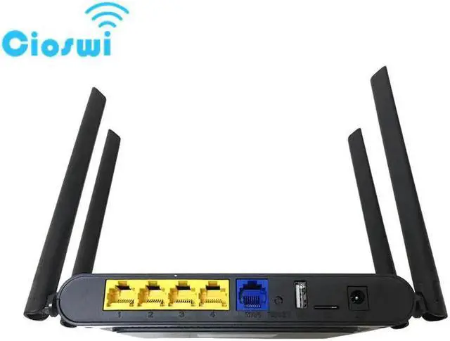 Alt view image 4 of 5 - Openwrt Router 1200 Mbps Wireless Router 5Ghz Smart App Manage Wifi Router Large Coverage 802.11ac Support DDNS/WPS