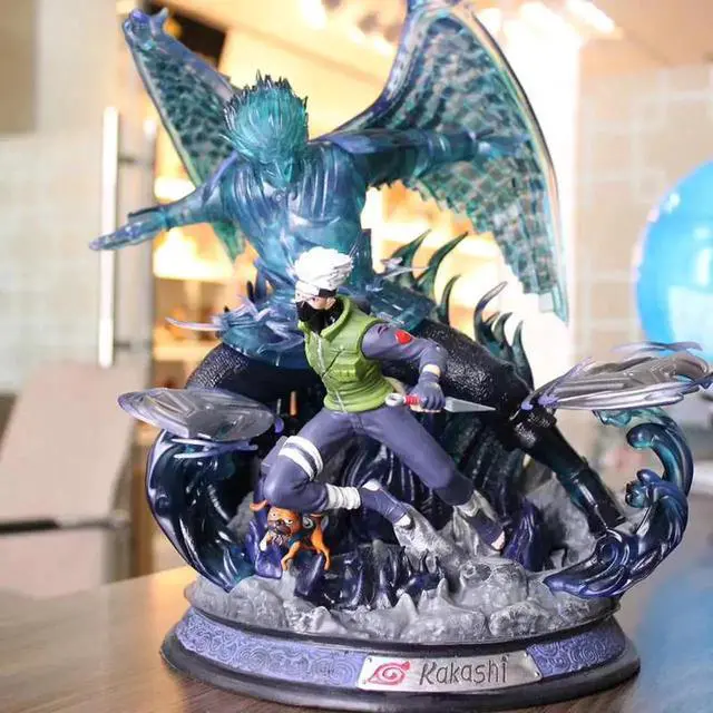 Alt view image 4 of 5 - Anime Figure GK Susanoo Hatake Kakashi Can Emit Light Anime Manga Statue Action Figure Boxed Doll Model Toy Decoration
