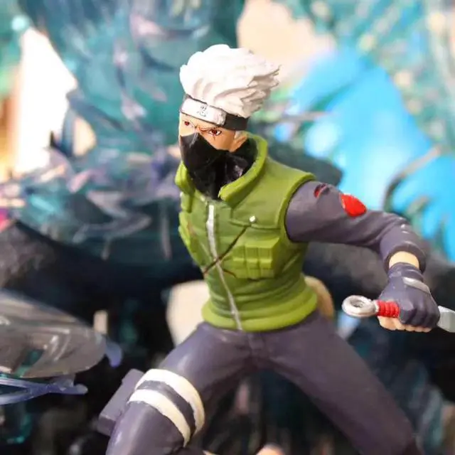 Alt view image 2 of 5 - Anime Figure GK Susanoo Hatake Kakashi Can Emit Light Anime Manga Statue Action Figure Boxed Doll Model Toy Decoration