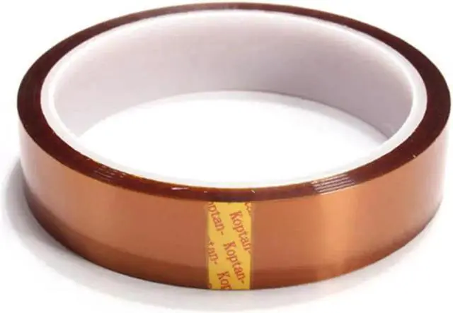 Alt view image 4 of 5 - 5/10/20/30/50mm 33m Kapton Adhesive Tape Thermal InsulationTape HighTemperature Heat Resistant Polyimide Heat Insulation Tape20 30MM