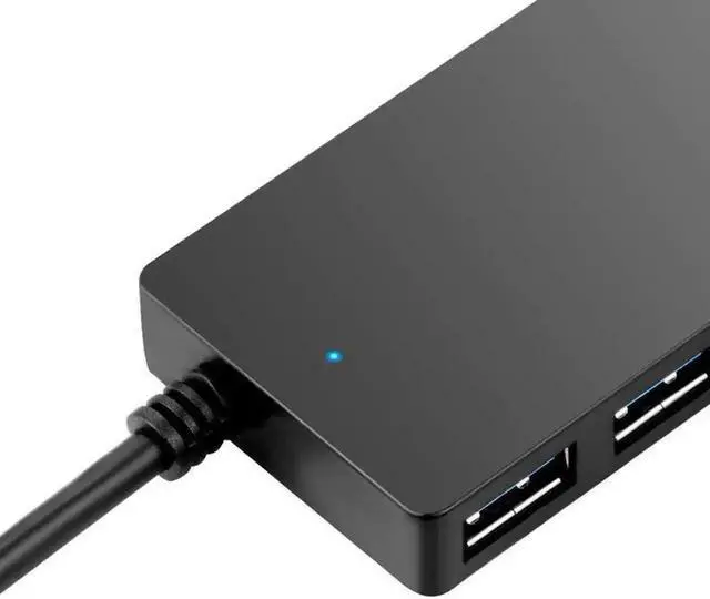 Alt view image 3 of 5 - 4-Port USB3.0 HUB High Speed Adapter Cable for Multi-device Computer Laptop computer peripherals