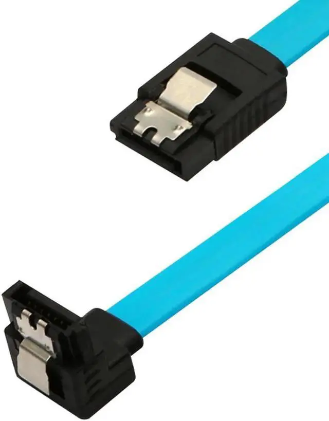 Main image of 5pcs 18" SATA 3.0 Cable SATA3 III 6GB/s Right Angle 90 Degree for HDD Hard Drive SATA III to Right Device Cables 2020 New