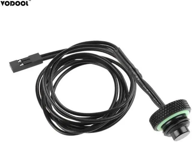 Alt view image 2 of 5 - G1/4 Temperature Measurement Water Stop Sealing Plug TCWD-V1 10K built-in Thermistor Water Cooling PC Computer System