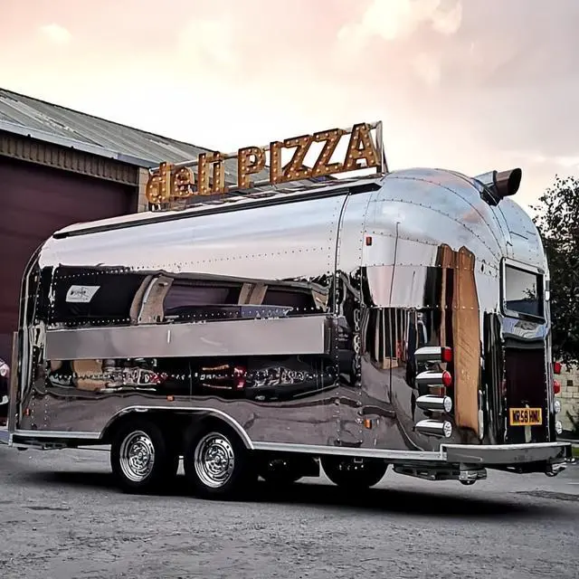 Main image of BBQ Food Trailers Concession Trailers Burger Cart Fast Food Truck