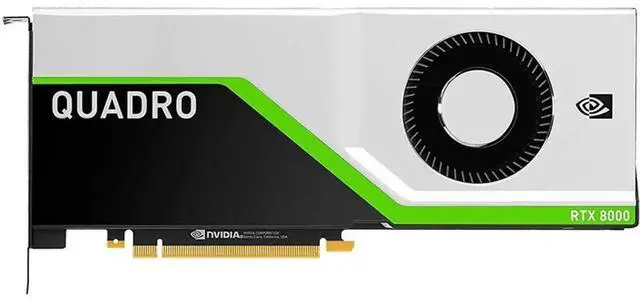 Main image of NVIDIA Quadro RTX 8000 48G Graphics Card, Simple package, Modeling and rendering, Film and Television Post-Production, Active Cooling -OEM