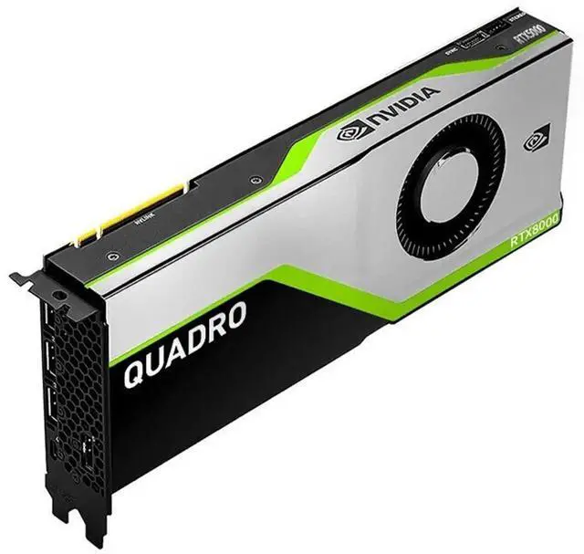 Alt view image 2 of 6 - NVIDIA Quadro RTX 8000 48G Graphics Card, Simple package, Modeling and rendering, Film and Television Post-Production, Active Cooling -OEM