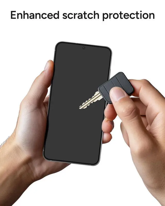 Alt view image 5 of 7 - Glass XTR4 Samsung Galaxy S25+/ S24+ Screen Protector - Tempered Glass, 11X Stronger with Graphene, Blue Light Filtering, Anti-Reflective Technology, InvisibleShield, Easy Dust-Free Installation