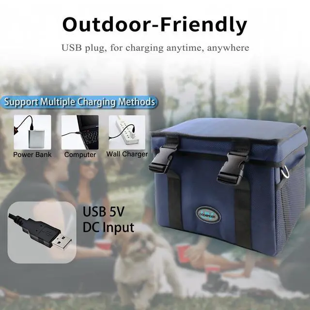 Alt view image 7 of 7 - 3 Gallon Large-powerful UV Light Sanitizer Ozone Box, Portable Foldable UV Cleaner Bag UVC Household Bag with 3-level Timer for Keys, Towels, Mask Cleaning Machine Blue 12L Ozone