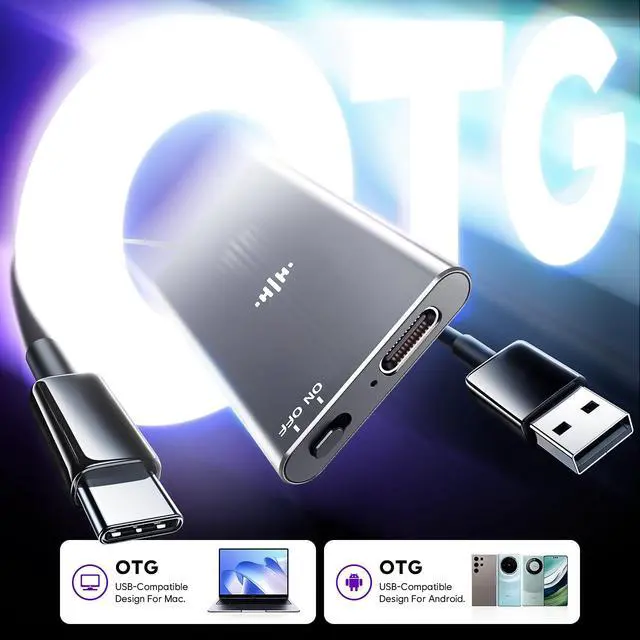 Alt view image 3 of 7 - 136GB Magnetic Voice Recorder - Voice Activated Recorder AI-Intelligent Noise Reduction, 4800 Hours Recording Device & USB-C Audio Recorder for Lectures, Meetings, Interviews