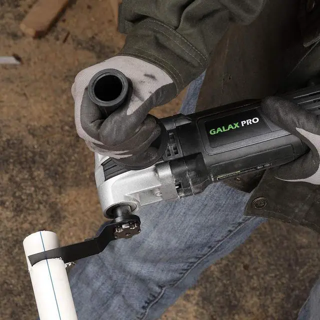 Alt view image 7 of 7 - 3.5A 6 Variable Speed Oscillating Multi Tool Kit with Quick Clamp System Change and 30pcs Accessories, Oscillating Angle:4° for Cutting, Sanding, Grinding