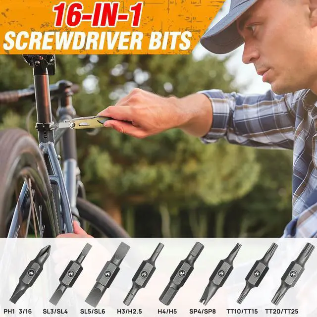 Alt view image 5 of 7 - Multitool Pliers Pro BI2045, 31-in-1 Stainless Steel Multi Tool with Replaceable Wire Cutters and Saw, Foldable Heavy-duty Multitool Set with Scissors and Screwdriver for Hiking Camping Repair