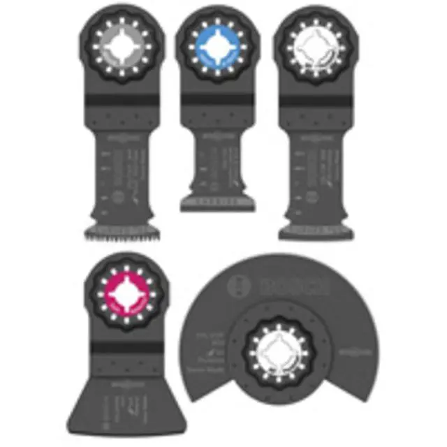 Main image of OSL005C 5 pc. Starlock® Oscillating Multi-Tool Accessory Blade Set