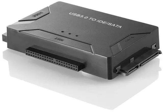 Alt view image 10 of 16 - USB 3.0 to Sata/IDE Adapter Converter Hard Driver Adapter for2.5"/3.5" SATA HDD/SSD & IDE HDD Converter Power Switch Support 4TB