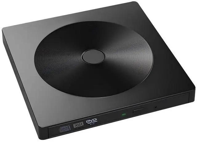 Main image of VAREQOY CD/DVD External Drive USB 3.0 & Type-C Portable External CD/DVD Burner for Mainstream Computer Systems Such As Windows 11/10/8/7 / XPLinuxMac