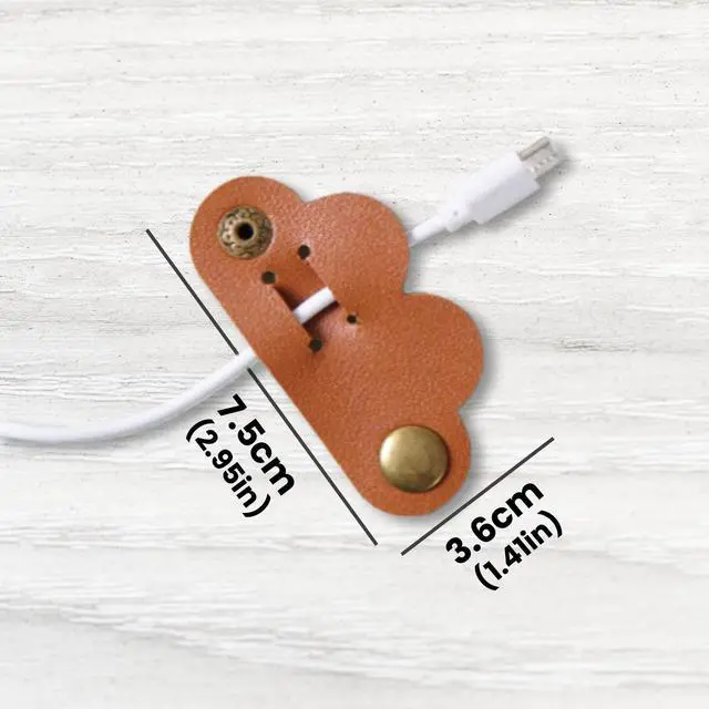 Alt view image 10 of 14 - SOEWIOU 8 Pcs Heart Cord Organizer, Earbud Holder & Headphone Cable Straps, Tangle-Free Wire Management for Earphones, USB Cables, Charging Cords