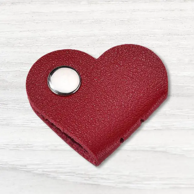 Alt view image 9 of 14 - SOEWIOU 8 Pcs Heart Cord Organizer, Earbud Holder & Headphone Cable Straps, Tangle-Free Wire Management for Earphones, USB Cables, Charging Cords