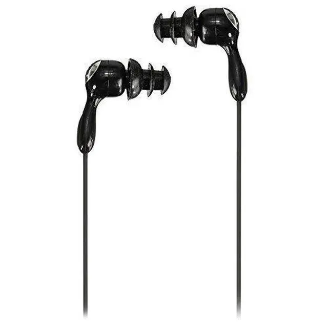Alt view image 9 of 14 - SOEWIOU IPx8 Waterproof Underwater Headphones for Swimming laps, Diving, Hot Tub Spa, Freediving Earbud (Black & Silver)