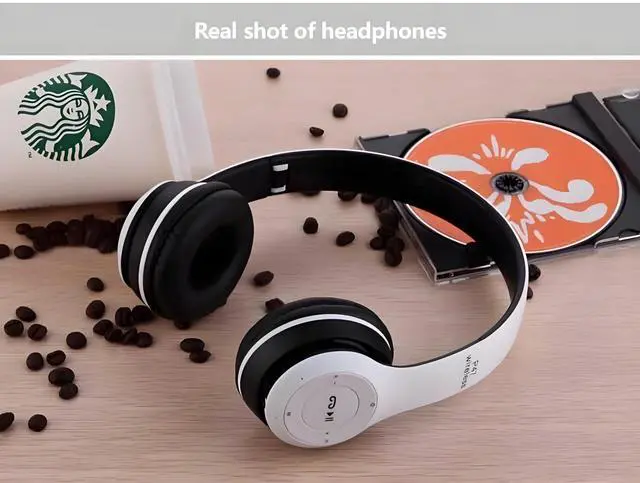 Alt view image 9 of 14 - SOEWIOU Wireless Bluetooth Over-Ear Headphones, Hybrid Noise Cancelling, HiFi Stereo, Foldable, Lightweight, Deep Bass, Black