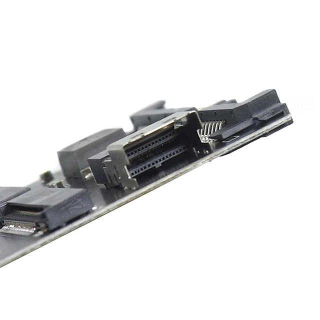 Alt view image 9 of 12 - 22Pin SATA Adapter SFF-8654 to M.2 U2 Kit NGFF M-Key To Slimline SAS NVME PCIe SSD SATA SSD Adapter For Mainboard