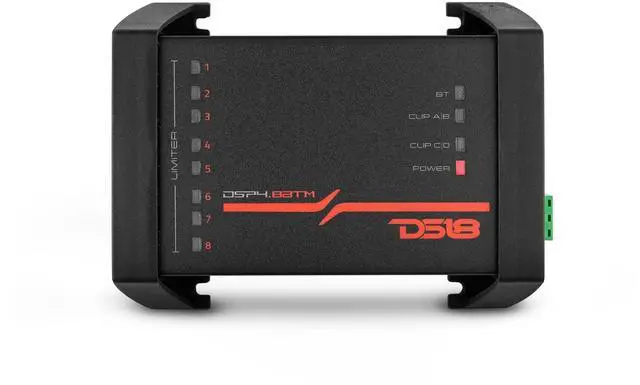 Main image of DS18 DSP4.8BTM 4-Channel in and 8-Channel Out Digital Sound Processor with Bluetooth Connectivity - Water Resistant