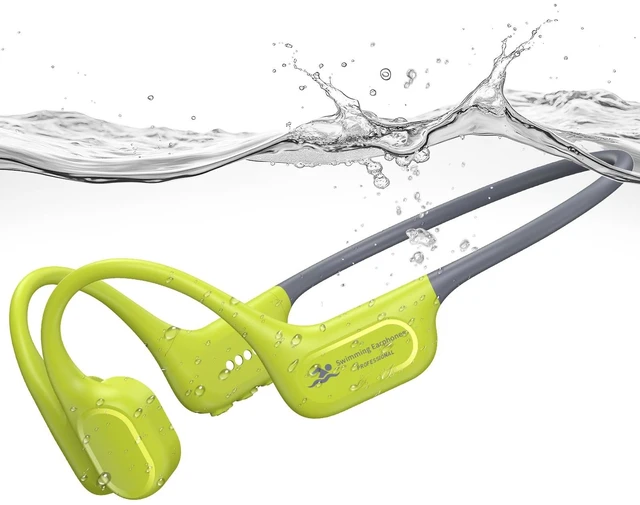 Main image of Bone Conduction Swimming Headphones -IPX8 Waterproof Earphones Bluetooth 5.4 Open-Ear Headphones Built-in 32GB MP3 Player & 7-Hour Playtime with Wireless Underwater Headphones for Swimming Spor