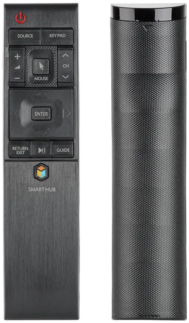 Main image of BN59-01220E RMCTPJ1AP2 Remote Control Compatible with Samsung HUB 4K Curved TV UN55JU6700F UA55JS8000W UA55JS9000W Replacement Controller BN59-01220A BN59-01220G (No Voice & Touch Pad Function)