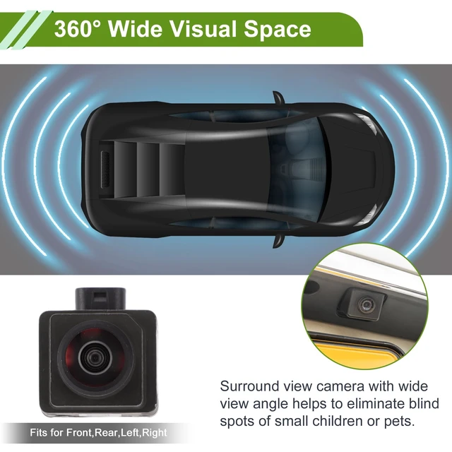 Alt view image 3 of 5 - HOPESPANNER 66535A0F6D7 Surround View Camera for BMW 5' 6' 7' M5 X3 X4