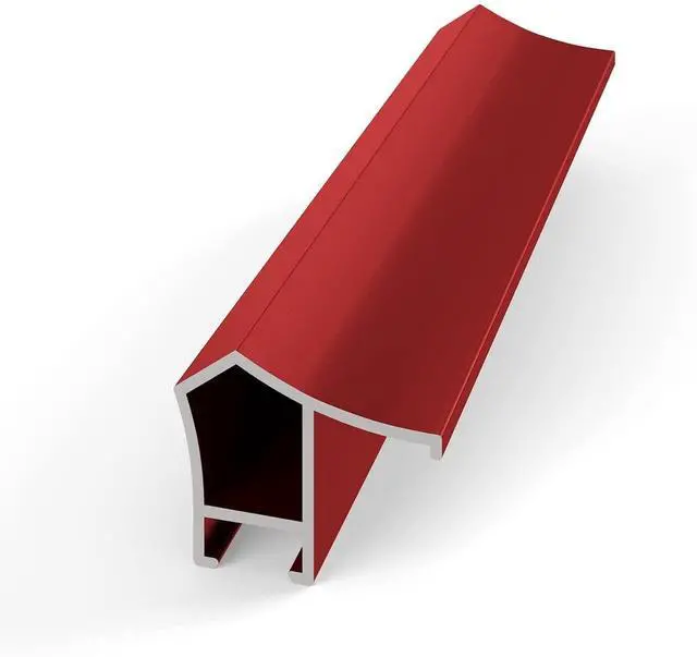 Alt view image 5 of 5 - Candy Apple Red Prismatic 43" Alloy Deco TV Frame - Compatible ONLY with Samsung The Frame TVs (Fits 2021-2026, LS03A, LS03B, LS03C, LS03D, LS03FA)