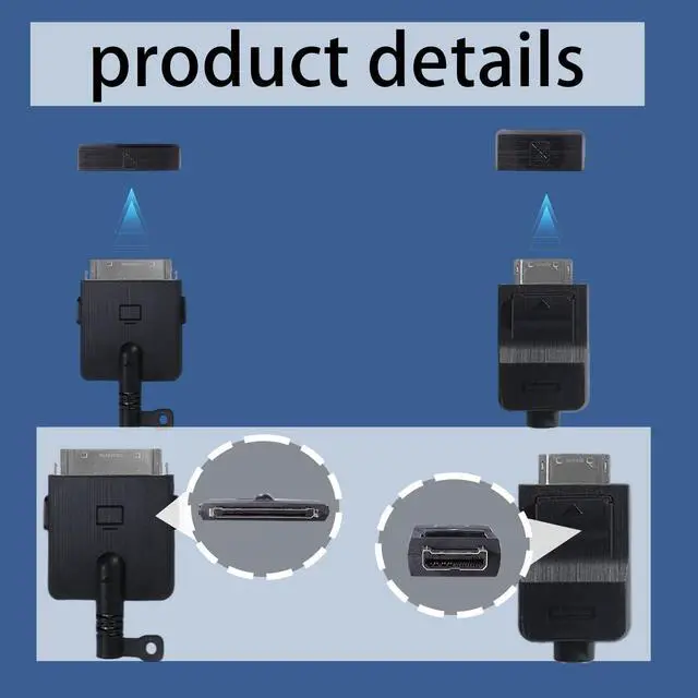 Alt view image 4 of 5 - 2.5M /8.2Ft BN39-03004A One Connect Cable Compatible with Samsung QLED 8K 65" 75" 85" QN900D TV for QN65QN900DFXZA, QN75QN900DFXZA, QN85QN900DFXZA