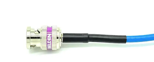 Alt view image 4 of 4 - AV-Cables 12G 4K HD SDI BNC - BNC Cable 4855R Mini RG59 (1.5ft, Blue)