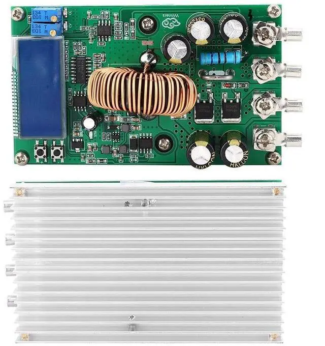 Alt view image 5 of 5 - EVTSCAN WD5020 Step-Down Power Supply Module DC-DC 20A Large Power Adjustable Step-Down Module