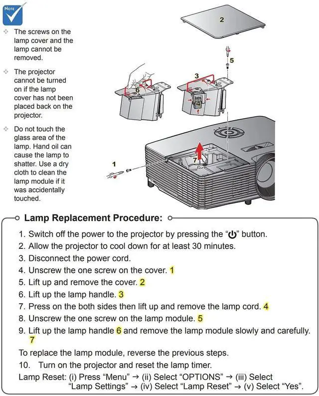 Alt view image 4 of 4 - Huaute BL-FU195A /BL-FU195C /BL-FU195B /SP.72G01GC01 Projector Lamp Bulb for OPTOMA HD142X HD27 EH345 H183X TW342 S341 S340 W331 with Housing