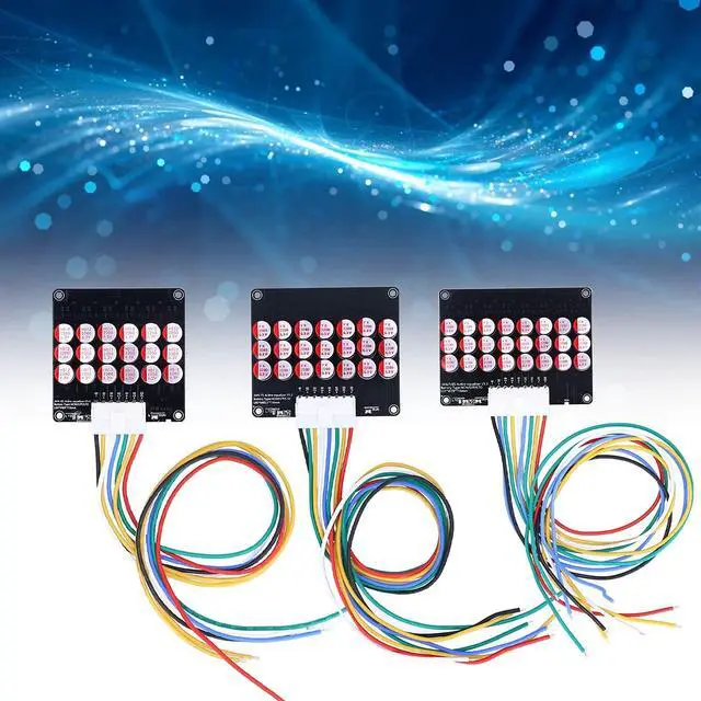 Alt view image 3 of 5 - FTVOGUE 7S8S 5A 1.8V-4.2V Battery Active Equalizer,Balanced Current Balancer Energy Transfer Board, Applicable Battery Capacity 60-300AH for LFP LTO Module