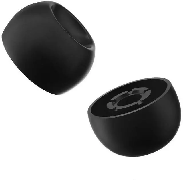 Alt view image 2 of 5 - Divinus Velvet Wide Bore Silicone Eartips for 4-6mm Nozzle, Replaceable IEM Earbud Tips with Enhanced Sound Quality and Comfort (S(3 Pairs))