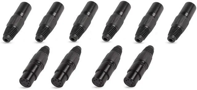 Main image of Crystal Pilot Ten (10) Female XLR5 Plugs