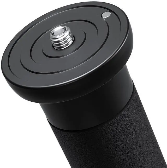 Alt view image 3 of 5 - Leofoto MPQ 40mm Monopod, Premium Carbon Fiber, Water-Resistant, Convertible Mounting Stud, Wrist Strap (MPQ-405C)
