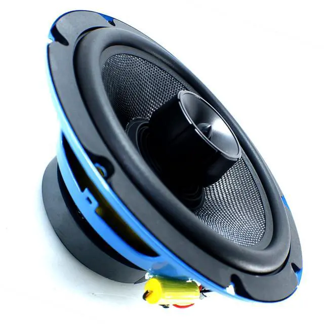 Alt view image 2 of 5 - Galeforce Audio Pair of 8"" Coaxial 200W Max Midrange Marine Speakers, Blue