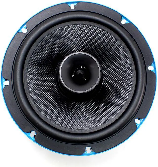 Alt view image 3 of 5 - Galeforce Audio Pair of 8"" Coaxial 200W Max Midrange Marine Speakers, Blue