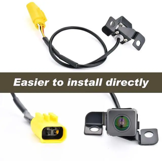 Alt view image 3 of 5 - Rear View Backup Camera Compatible with Kia Sorento 2011 2012 2013 Park Assist Camera Replaces# 95760-2P202 592-267 957602P000 957602P201