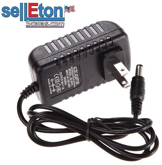 Alt view image 2 of 5 - SellEton SL-Adapter 9V Power Supply AC/DC Adapter for Indicators SL-7510 SL-7561 SL-7516 PS-IN202 LED/LCD ^^ Universal 100-240V AC Power Adapter Durable DC Adapter Plug Charger