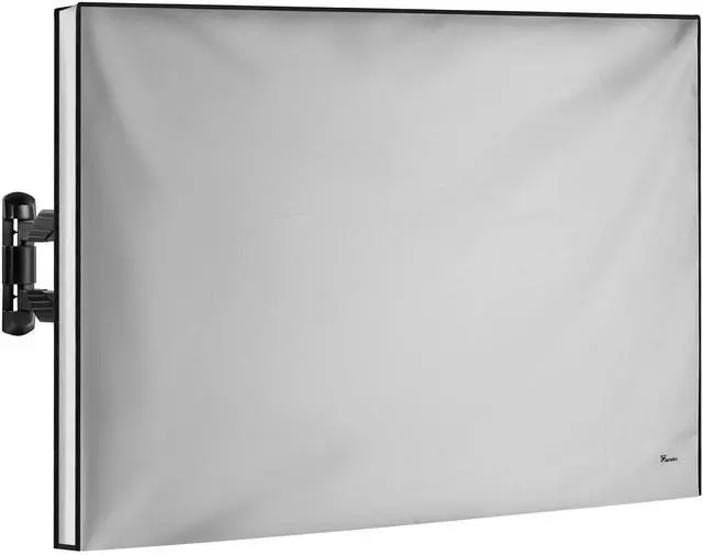 Main image of Garnetics Outdoor TV Cover 85 Inch Waterproof, Weatherproof TV Enclosures with Smart Shield Screen Protectors, Ideal for Outdoor Use, Moving, and Storage - Gray