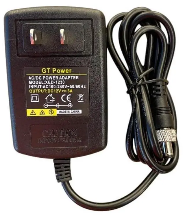 Alt view image 5 of 5 - Threaded Locking 12V Power Supply AC Adapter Compatible with Hollyland Video Transmitter and Receiver