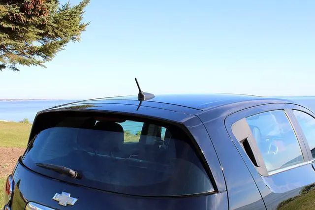 Alt view image 5 of 5 - Votex - Made in USA - 4 Inch Black Aluminum Antenna is Compatible with Chevrolet Trailblazer (2021-2026)