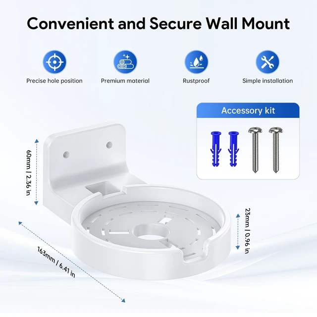 Alt view image 2 of 5 - XLTTYWL Wall Mount for TP-Link Deco WiFi 7 & 6E Mesh Router, 3-Pack