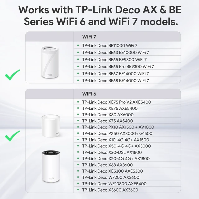 Alt view image 5 of 5 - XLTTYWL Wall Mount for TP-Link Deco WiFi 7 & 6E Mesh Router, 3-Pack