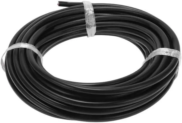 Main image of HEROFFIX 1 Pcs Ground Wire Fully Insulated& Soft Touch Jacket Power Wire 15m Black TC 14AWG 4 Conductor