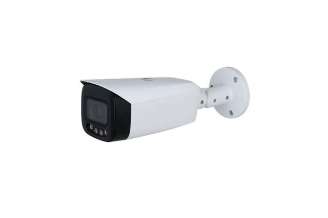 Alt view image 2 of 3 - GemaVision 8MP 1/1.2" CMOS Full-Color Fixed-Focal Warm LED Built-in MIC and Speaker Bullet IP POE Camera IPC-Color4K-X-S2 (2.8mm)