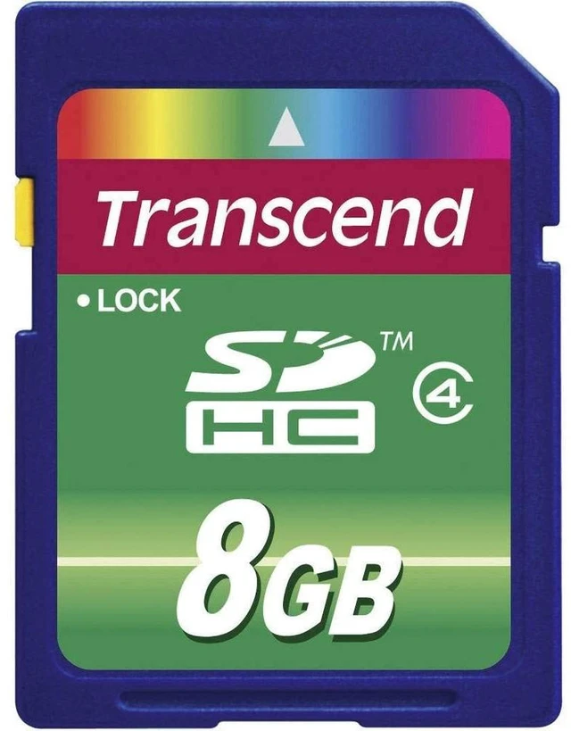 Main image of Transcend 8GB SDHC Memory Card