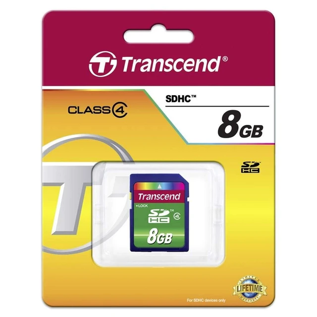 Alt view image 2 of 3 - Transcend 8GB SDHC Memory Card
